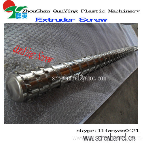 Pvc Extruder Screw Barrel Bimetallic Screw Nitrided Barrel For Producing Bottles 